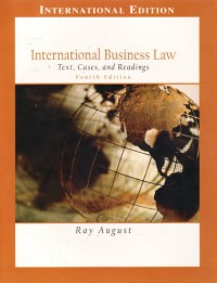 International business law: tax, cases, and readings