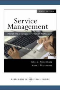 Service Management: Operations, Strategy, Information Technology 6 Ed.