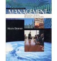 Management Managing Across Borders and Cultures