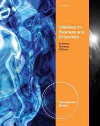 Statistics For Business and Economics, 11e, International Edition