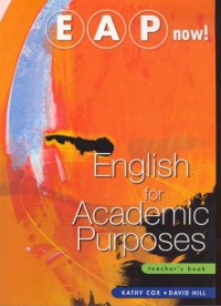 English for academic purposes: teacher's book