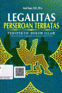 Legalitas Perseroan Terbatas Perspektif Hukum Islam