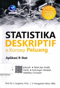 Statistika Desekriptif & Konsep Peluang Aplikasi R-Stat