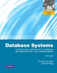 Database Systems: A Practical Approach to Design, Implementation, and Management 5 Ed.