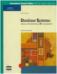 Database Systems: design, implementation & management