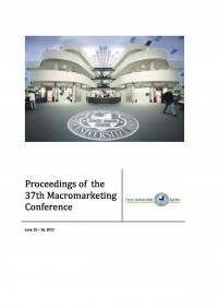 Proceedings Of The 37th Macromarketing Conference