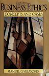 Business Ethics: Concepts and cases 3 Ed.