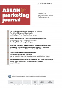 Asean Marketing Journal: Vol. X Issue 1 | June 2018