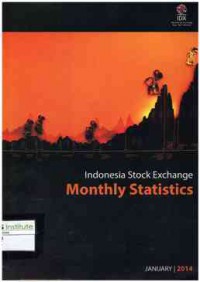 Indonesia Stock Exchange Monthly Statistics: Jan 2014