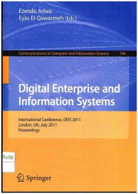 Digital Enterprise and Information Systems