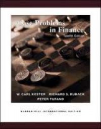 Case Problems In Finance 12 Ed.