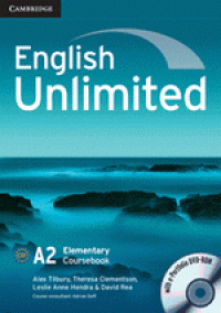 English Unlimited A2 Elementary: Coursebook