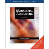 Managerial Accounting 8 Ed.