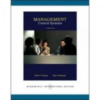 Management Control Systems 12 Ed.