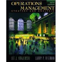 Operations Management: Strategy and Analysis 5 Ed.