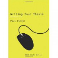 Writing Your Thesis