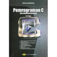Image of Pemrograman C dan Implementasinya 3 Ed.