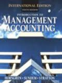 Introduction to Management Accounting