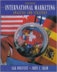 International marketing: analysis and strategy