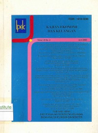 Kajian Ekonomi dan Keuangan: Th. IV No. 2 | Juni 2000