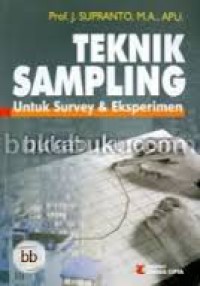 Teknik sampling: untuk survei dan eksperimen