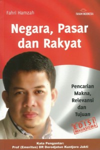 Negara, pasar dan rakyat