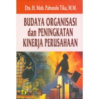 Budaya Organisasi dan Peningkatan Kinerja Perusahaan