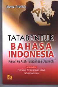 Tata Bentuk Bahasa Indonesia