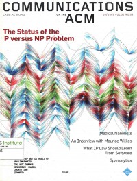 Communications Of the ACM 09/2009 Vol. 52 No. 09 | September 2009