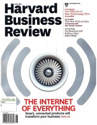 Harvard Business Review: Vol. 92 No. 11 | November 2014