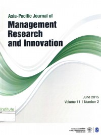 Asia-Pasific Journal of Management Research and Innovation: Vol. 11 No 2 | Juni 2015