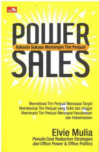 Power Sales: Rahasia Sukses Memimpin Tim Penjual