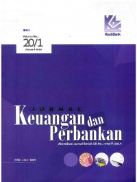 Jurnal Keuangan dan Perbankan Vol. 119 No.6 November/Desember 2016