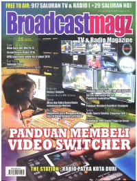 Broadcastmagz: No. 60 Th. V | Desember 2016