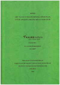 Siri' Na Pacce dalam Menjaga Hubungan Antar Anggota SMANSA DELTA Makassar
