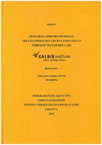 Pengaruh Asimetri Informasi, Arus Kas Bebas dan Ukuran Perusahaan Terhadap Manajemen Laba