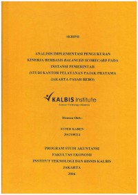 Pengaruh Kinerja Lingkungan dan Pengungkapan Akuntansi Lingkungan Terhadap Kinerja Keuangan Perusahaan