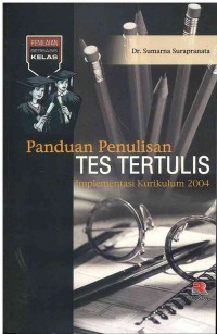 Panduan Penulisan Tes Tertulis Implementasi Kurikulum 2004