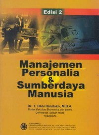 Manajemen Personalia & Sumberdaya Manusia Edisi 2