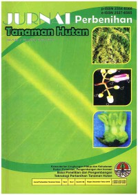 Jurnal Perbenihan Tanaman Hutan : Vol. 4 No. 2