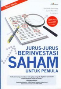 Jurus - Jurus Berinvestasi Saham untuk Pemula