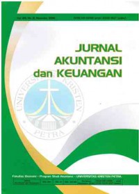 Jurnal Akuntansi dan Keuangan PETRA : Vol. 20 No. 2 | November 2018