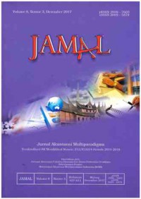 JAMAL: Jurnal Akuntansi Multiparadigma: Vol. 8 No. 3 | Desember 2017