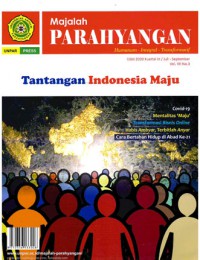 Majalah Parahyangan : Edisi 2020 Kuartal III I Juli-September 2020 Vol. VII No. 3