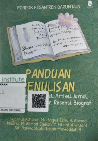 Panduan Penulisan Puisi, Cerpen, Novel, Artikel Jurnal, Esai, Artikel Populer, Resensi, Biografi