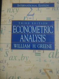 Econometric Analysis