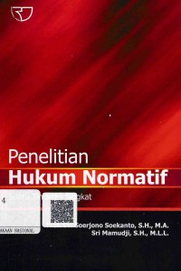 Penelitian Hukum Normatif Suatu Tinjauan Singkat