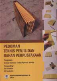 Pedoman Teknis Penjilidan Bahan Perpustakaan
