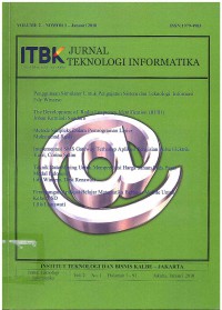 Jurnal Teknologi Informatika: Vol. 2 No. 1 | Januari 2010