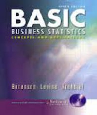 Basic Business Statistics: Concepts and Applications